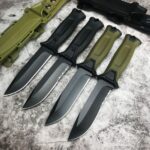 Outdoor Tactical Knife Wild Survival Self-defense Knife Outdoor Multifunctional Knife Camping Equipment High Hardness Knife - immagine 2