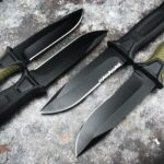 Outdoor Tactical Knife Wild Survival Self-defense Knife Outdoor Multifunctional Knife Camping Equipment High Hardness Knife - immagine 3