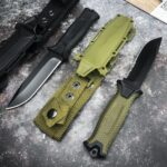 Outdoor Tactical Knife Wild Survival Self-defense Knife Outdoor Multifunctional Knife Camping Equipment High Hardness Knife - immagine 4