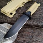 Outdoor Tactical Knife Wild Survival Self-defense Knife Outdoor Multifunctional Knife Camping Equipment High Hardness Knife - immagine 5