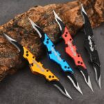 folding double blade bat knife&dagger blade knives