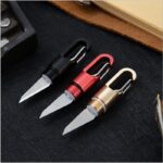 Portable Cutting Tool Brass Multi-function Mini Key Ring Pendant Tool Capsule Knife Tiny Cutting pocket keychain knife New - immagine 5