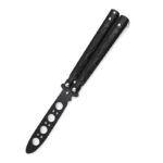 Portable Practice Butterfly Knife CSGO Balisong Trainer Stainless Steel Pocket Foldable Knife Training Tool for Outdoor Games - immagine 5