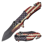 MT-A845 Spring Assist Folding Knife, Black Blade，camping Survival Tactical knives - immagine 4