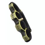 Self-defense wolf Brass knuckles finger jab vehicle mounted escape device ring ring thickened hand brace fist buckle - immagine 4