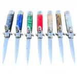 5inch  Italian style stiletto lever lock