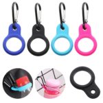 Sports Kettle Aluminum Buckle Rubber Buckles Hook Outdoor Water Bottle Holder High Quality Carabiner Camping Hiking Tool - immagine 2