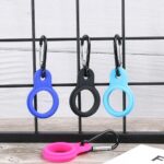 Sports Kettle Aluminum Buckle Rubber Buckles Hook Outdoor Water Bottle Holder High Quality Carabiner Camping Hiking Tool - immagine 3