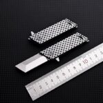 Stainless Steel Mini Pocket Utility Knife Keychain Unpacking Folding Knife Unboxing Cutter Outdoor Survival EDC Tool Men Gift - immagine 6