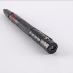 T-7 Double Tungsten Steel Head Tactical Defense Pen Glass Breaker EDC Tactical Survival Pens Multifunction LED Lighting Pen - immagine 5