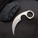 CS GO Tactical Knives Neck Camping Hike Outdoor Self Defense Offensive Hunting Survival Tool With Kydex Sheath - immagine 4