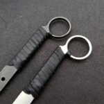 Neck Knives 440c Blade Hunting Outdoor Survival Camping EDC Tool Pocket Knife With K Sheath Dropshipping - immagine 4