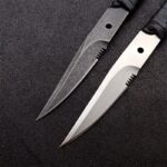 Neck Knives 440c Blade Hunting Outdoor Survival Camping EDC Tool Pocket Knife With K Sheath Dropshipping - immagine 5