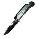 Mens Folding Knife for Son from Mom - for Birthday Christmas Graduation Deployment - Men Unique and Cool Camping Fishing Hunting Pocket Knives for Him - immagine 7