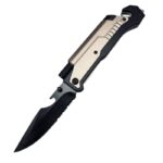Mens Folding Knife for Son from Mom - for Birthday Christmas Graduation Deployment - Men Unique and Cool Camping Fishing Hunting Pocket Knives for Him - immagine 9