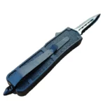 4/5.25/5.5 Inch Scarab Otomatik Carved Wolf Double Edge OTF Knife-TK202-01 - immagine 2