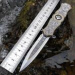 Fidget Spinner Folding Knife