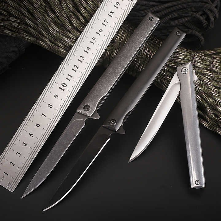 professional-stainless-steel-portable-outdoor-folding-pocket-knife-with-steel-handle_64355c5e652a1.jpeg Professional Stainless Steel Portable Outdoor Folding Pocket Knife With Steel Handle - immagine 1